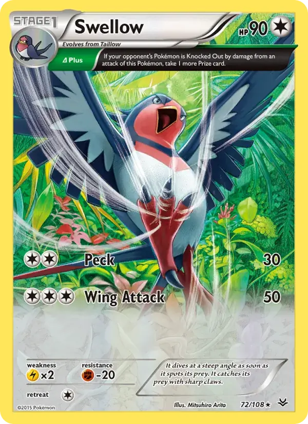 Swellow - 72/112 - Roaring Skies