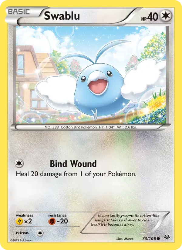 Swablu - 73/112 - Roaring Skies