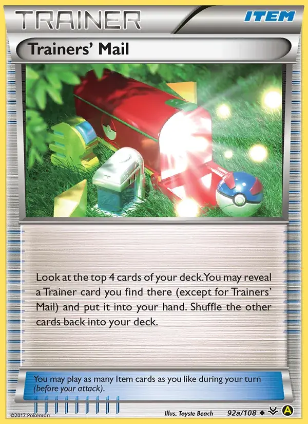 Trainers' Mail - 92a/112 - Roaring Skies