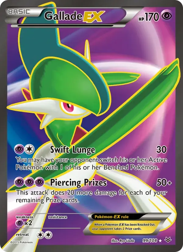 Gallade EX - 99/112 - Roaring Skies