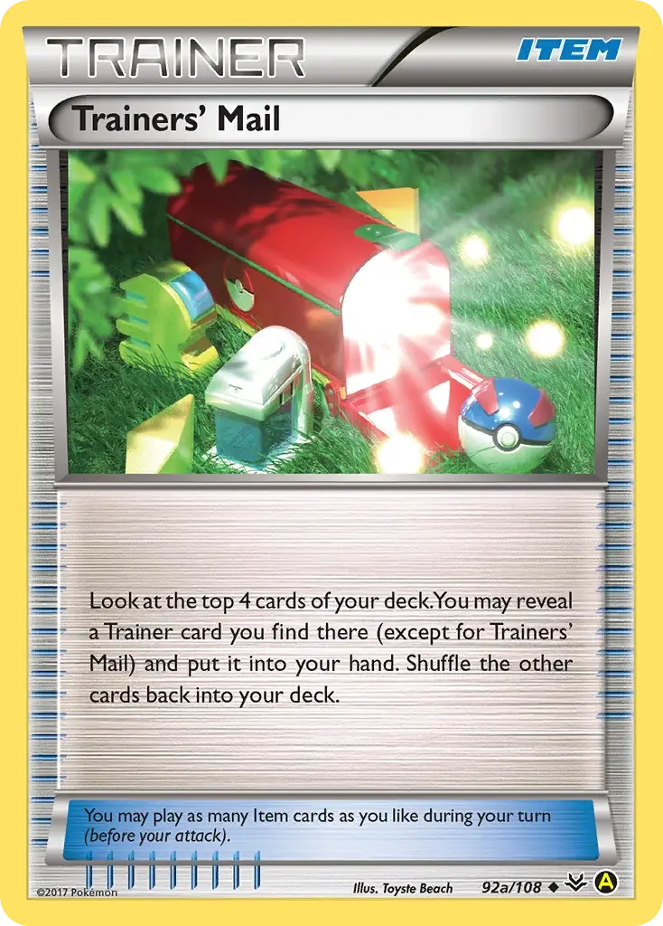 Trainers' Mail - XY6-ROS 92A/112 - Ciel Rugissant