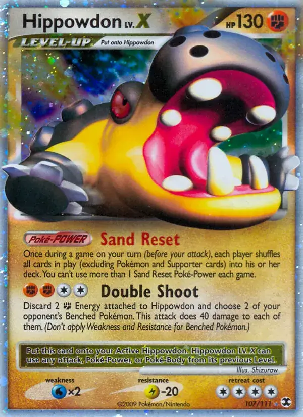 Hippowdon LV.X - 107/120 - Rising Rivals