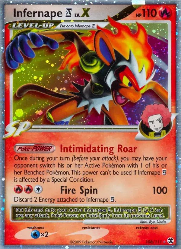 Infernape E4 LV.X - 108/120 - Rising Rivals