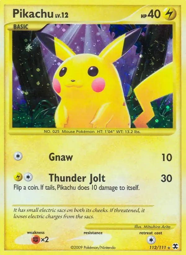 Pikachu - 112/120 - Rising Rivals