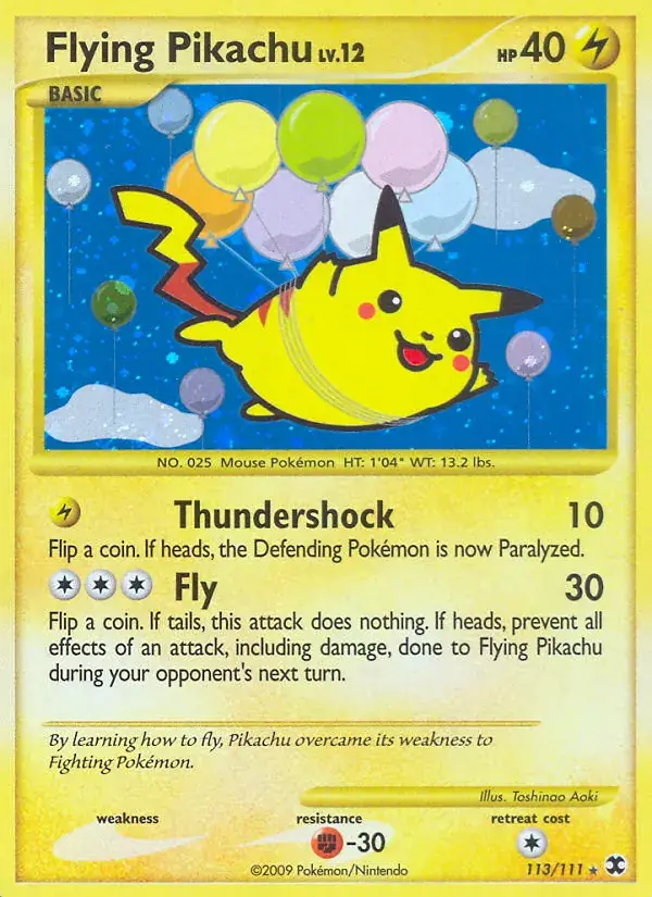 Flying Pikachu - 113/120 - Rising Rivals