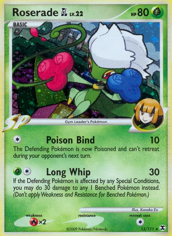 Roserade GL - 12/120 - Rising Rivals