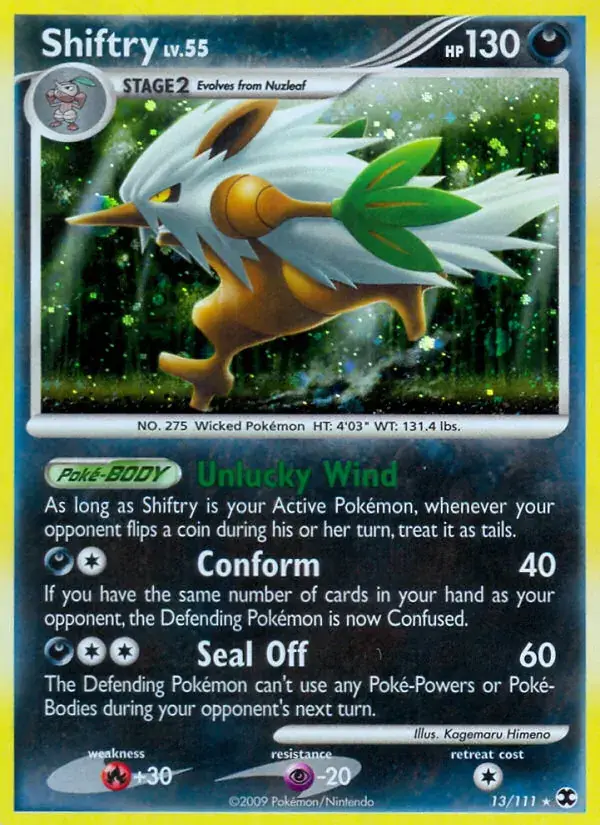 Shiftry - 13/120 - Rising Rivals
