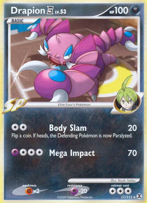 Drapion E4 - 17/120 - Rising Rivals