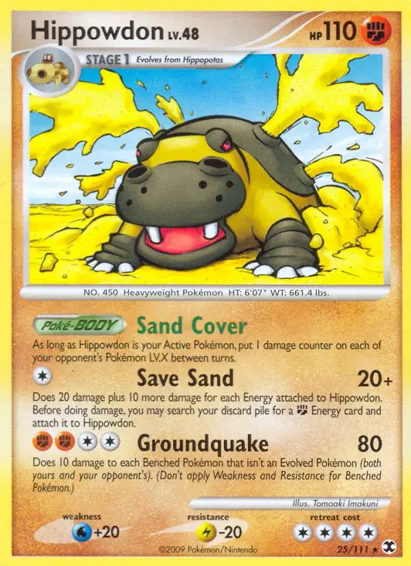 Hippowdon - 25/120 - Rising Rivals