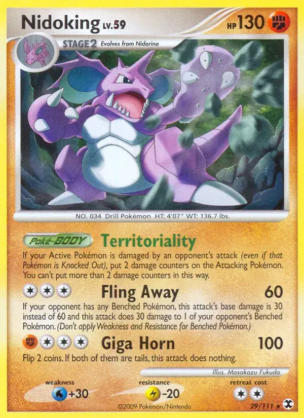 Nidoking - 29/120 - Rising Rivals