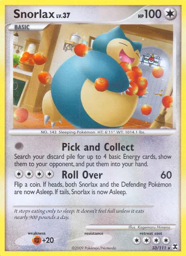 Snorlax - 33/120 - Rising Rivals