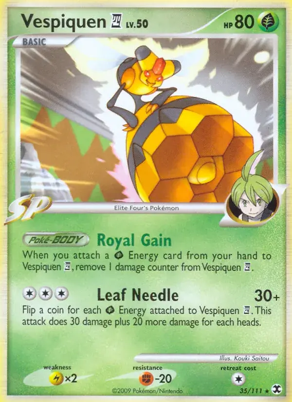 Vespiquen E4 - 35/120 - Rising Rivals