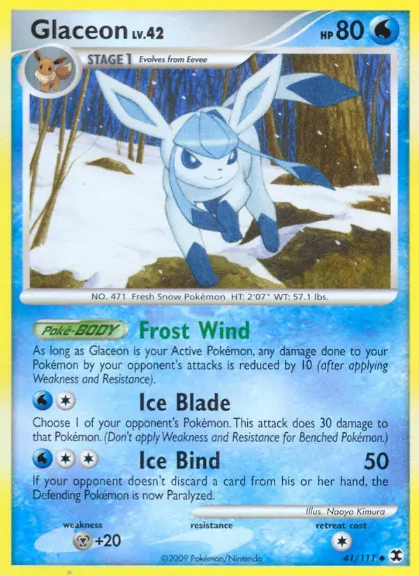 Glaceon - 41/120 - Rising Rivals