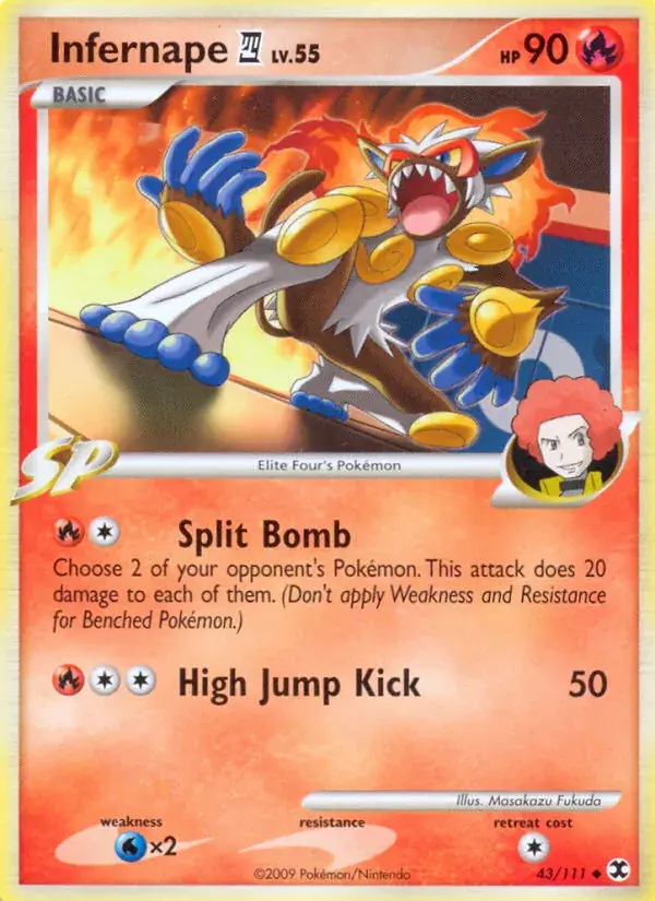 Infernape E4 - 43/120 - Rising Rivals