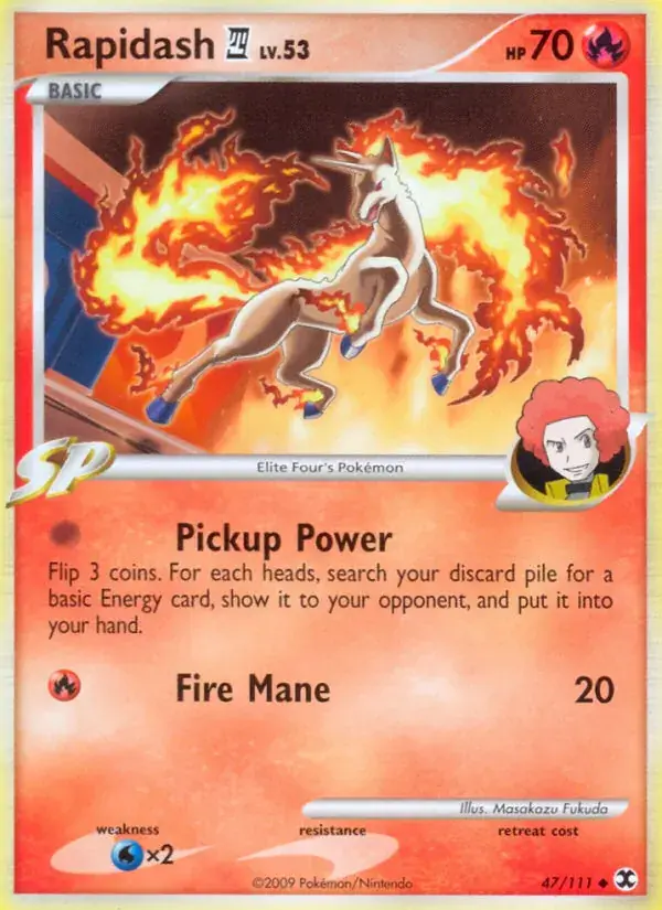 Rapidash E4 - 47/120 - Rising Rivals