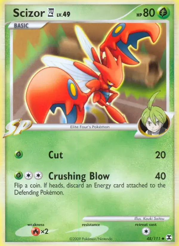 Scizor E4 - 48/120 - Rising Rivals