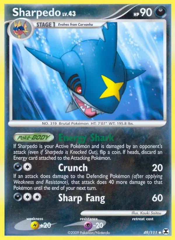 Sharpedo - 49/120 - Rising Rivals