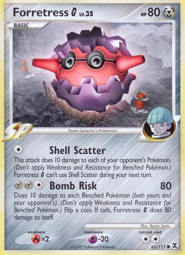 Forretress G - 61/120 - Rising Rivals
