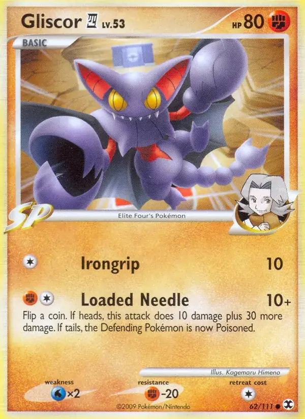 Gliscor E4 - 62/120 - Rising Rivals