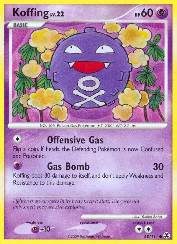 Koffing - 68/120 - Rising Rivals
