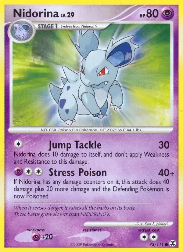 Nidorina - 73/120 - Rising Rivals