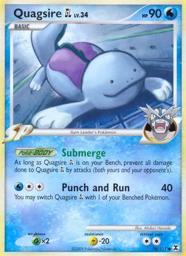 Quagsire GL - 76/120 - Rising Rivals