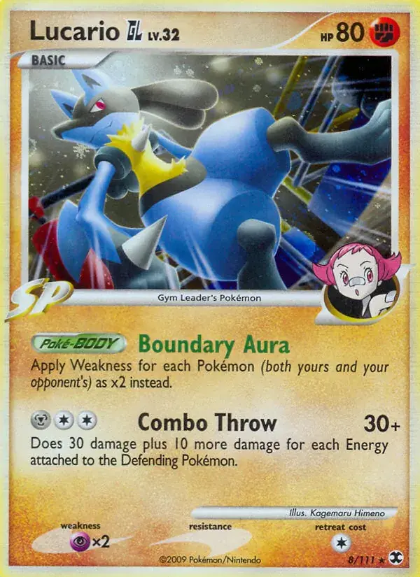 Lucario GL - 8/120 - Rising Rivals
