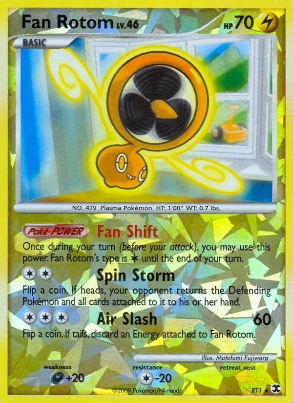 Fan Rotom - RT1/120 - Rising Rivals