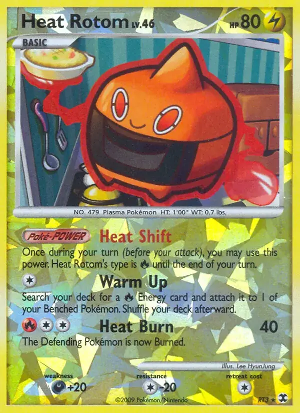 Heat Rotom - RT3/120 - Rising Rivals
