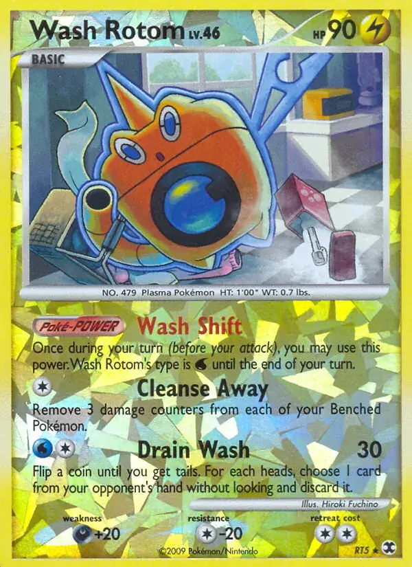 Wash Rotom - RT5/120 - Rising Rivals