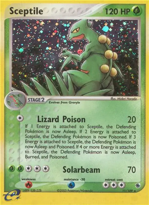 Sceptile - 11/109 - Ruby & Sapphire