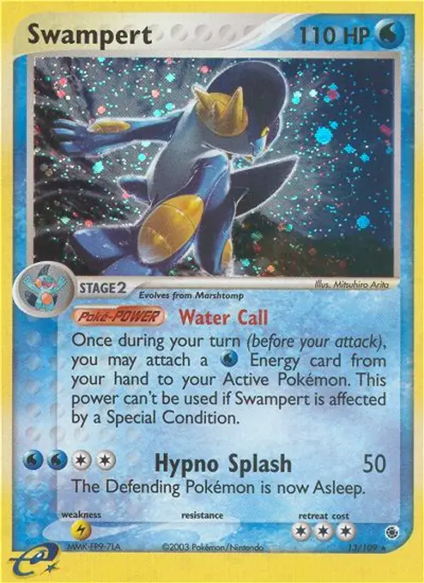 Swampert - 13/109 - Ruby & Sapphire