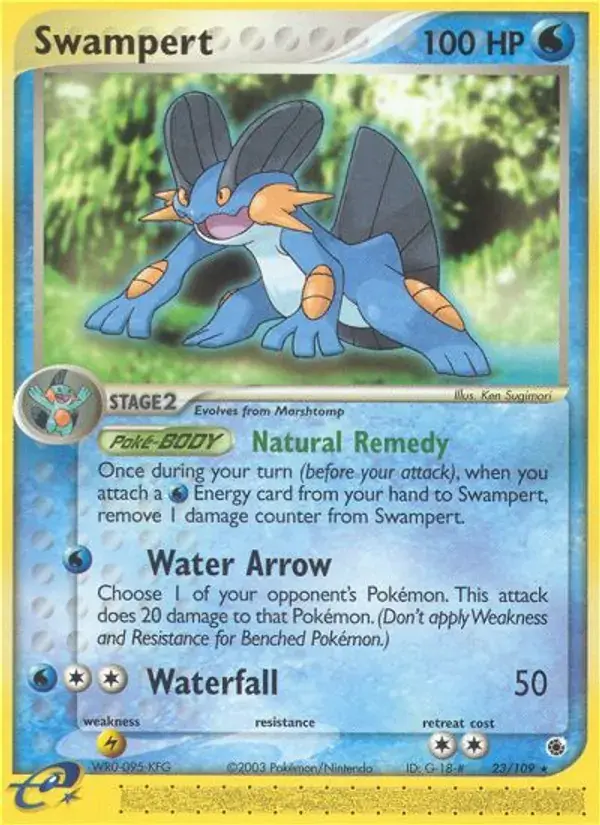 Swampert - 23/109 - Ruby & Sapphire
