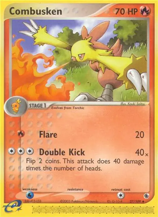 Combusken - 27/109 - Ruby & Sapphire