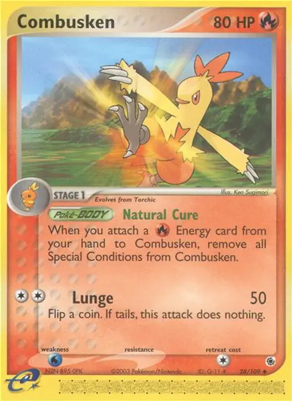 Combusken - 28/109 - Ruby & Sapphire