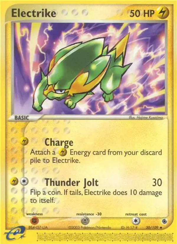 Electrike - 30/109 - Ruby & Sapphire