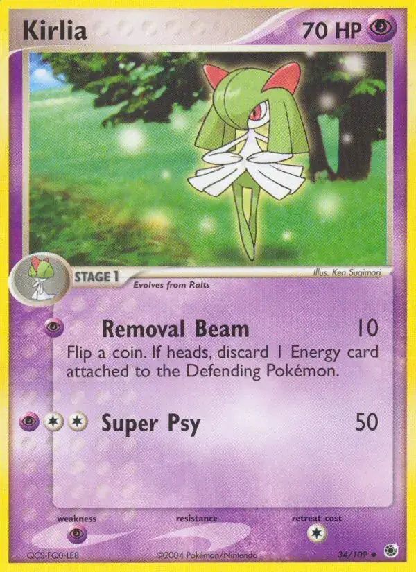 Kirlia - 34/109 - Ruby & Sapphire