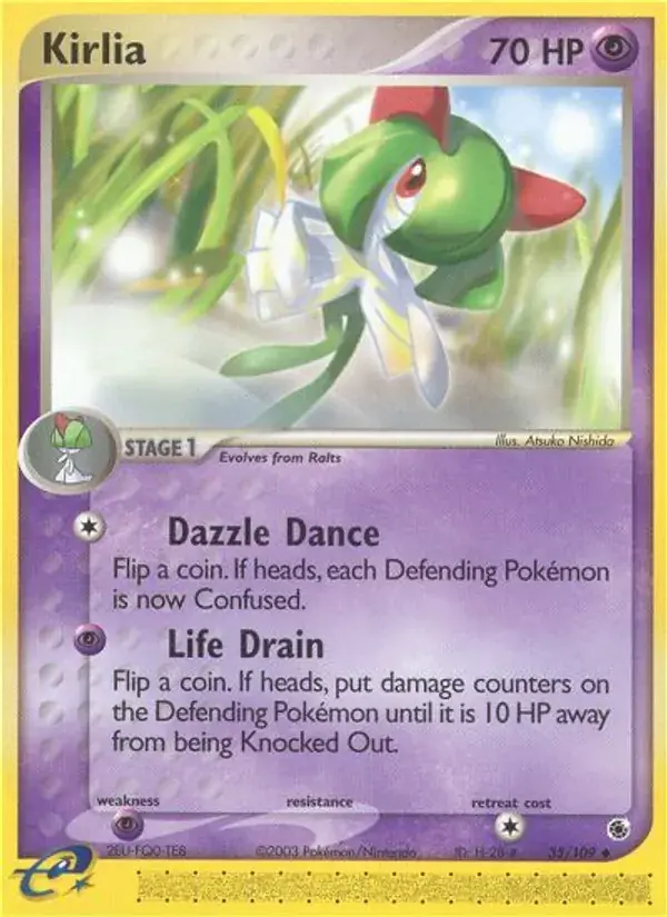 Kirlia - 35/109 - Ruby & Sapphire