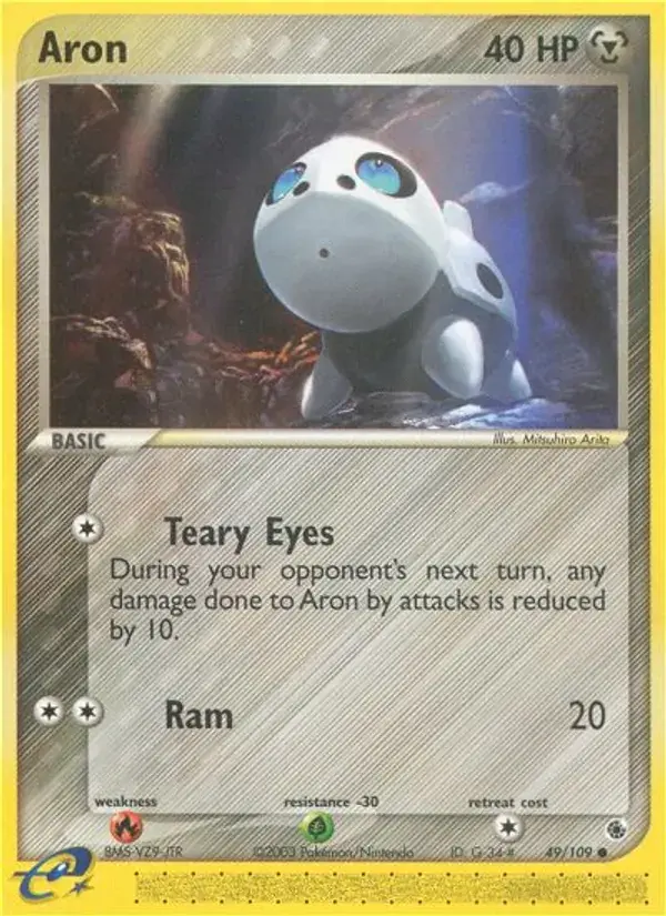Aron - 49/109 - Ruby & Sapphire