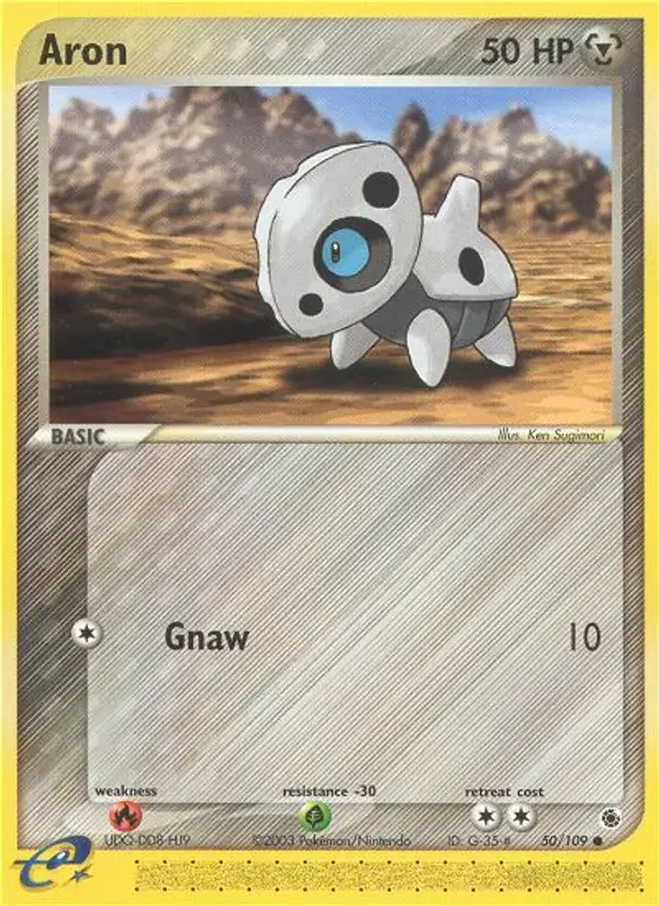 Aron - 50/109 - Ruby & Sapphire
