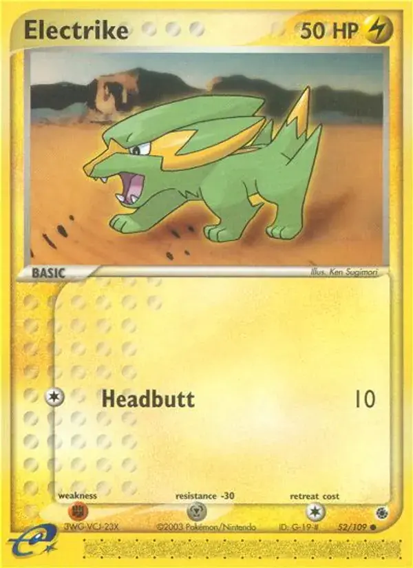 Electrike - 52/109 - Ruby & Sapphire