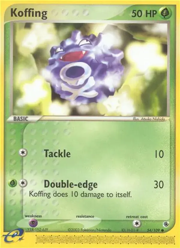 Koffing - 54/109 - Ruby & Sapphire