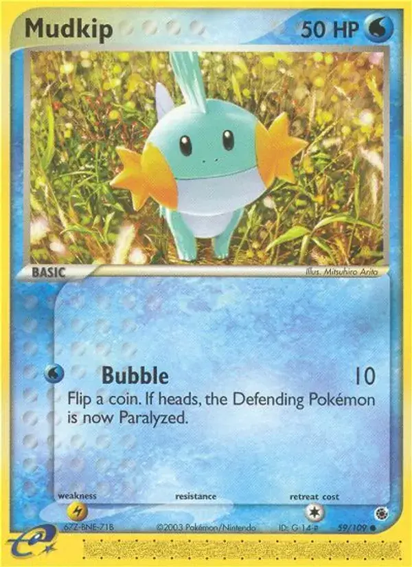 Mudkip - 59/109 - Ruby & Sapphire