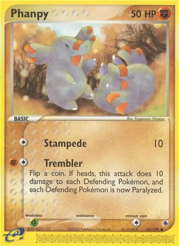 Phanpy - 62/109 - Ruby & Sapphire