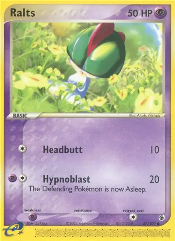 Ralts - 67/109 - Ruby & Sapphire