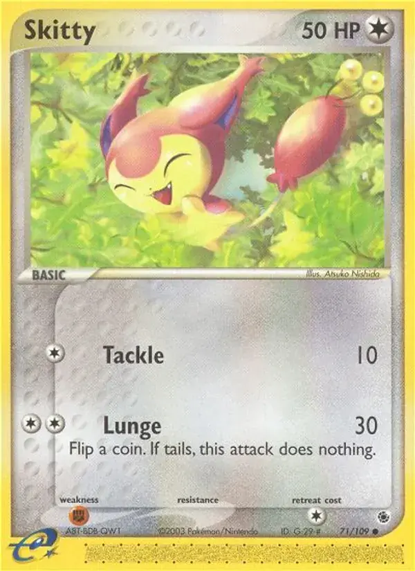 Skitty - 71/109 - Ruby & Sapphire