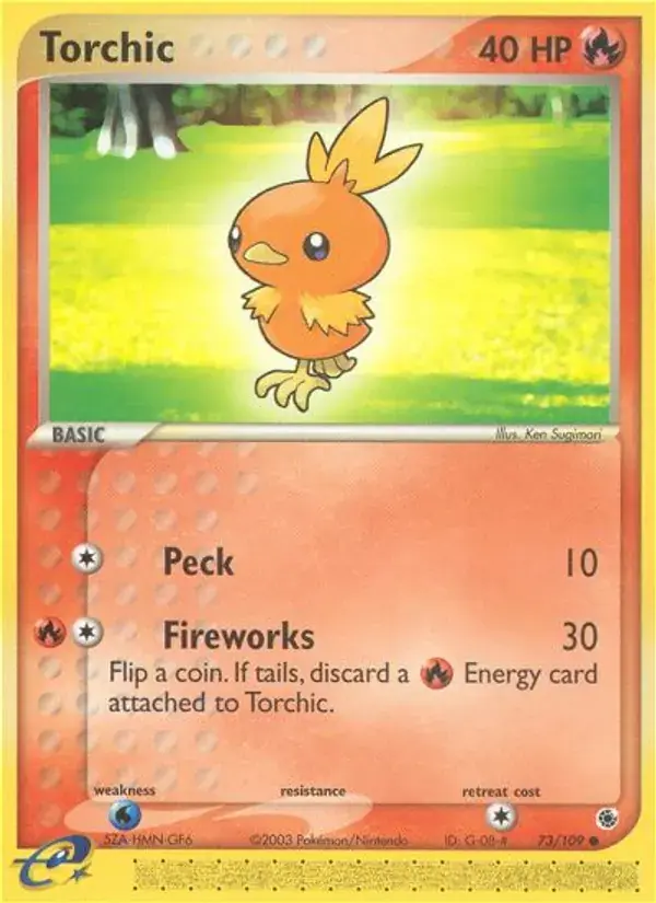 Torchic - 73/109 - Ruby & Sapphire