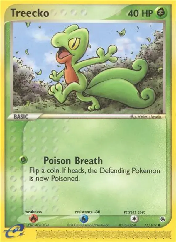 Treecko - 75/109 - Ruby & Sapphire