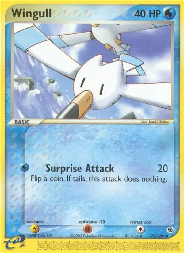 Wingull - 77/109 - Ruby & Sapphire
