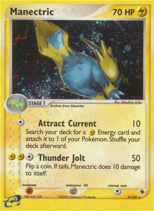 Manectric - 9/109 - Ruby & Sapphire